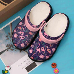 Flamingo Crocs Classic Clogs Shoes