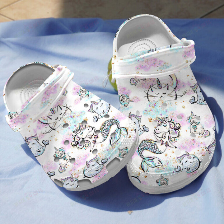 Cute Unicorn Crocs Classic Clogs Shoes