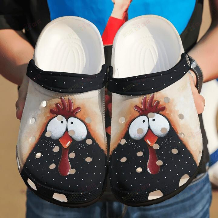 Chicken Crocs Classic Clogs Shoes