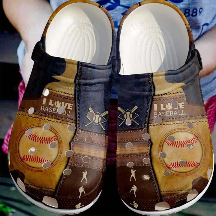 Funny Baseball Crocs Classic Clogs Shoes