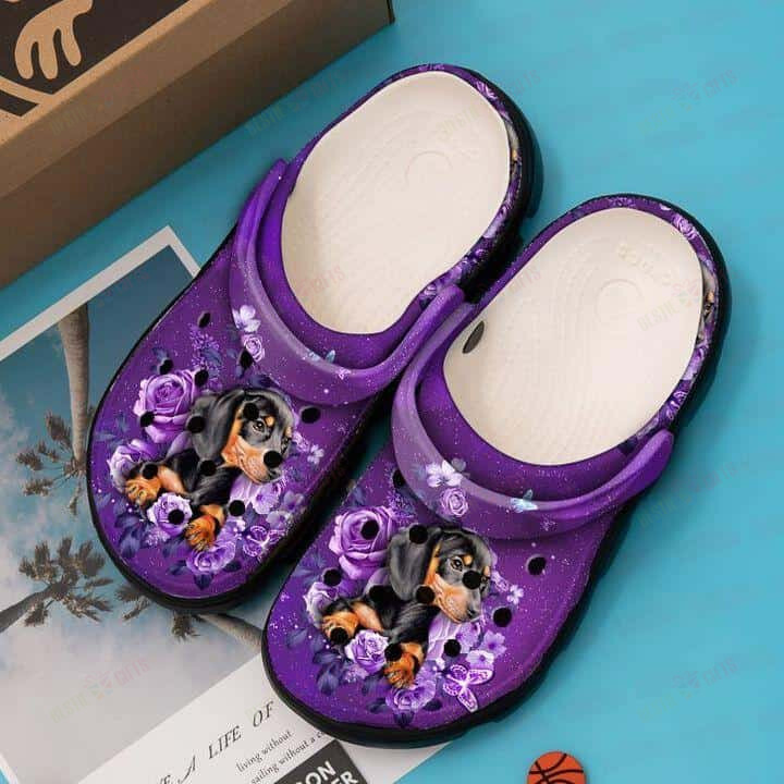 Dachshund Crocs Classic Clogs Shoes