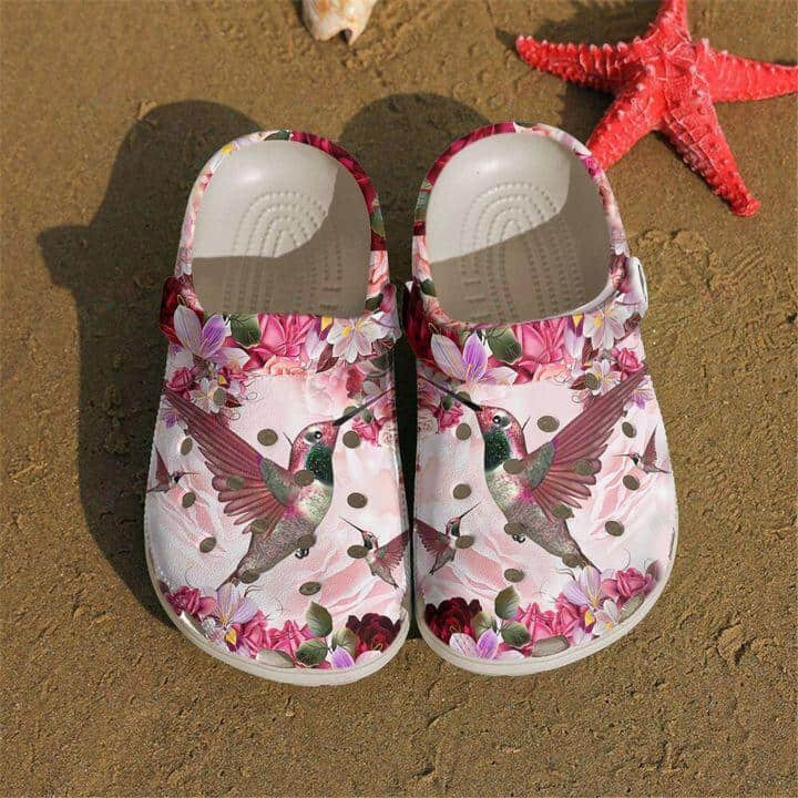 Hummingbird Crocs Classic Clogs Shoes