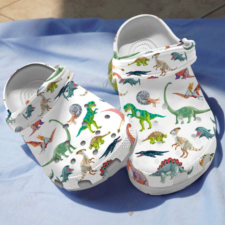 Cute Dinosaurs Collection Crocs Classic Clogs Shoes