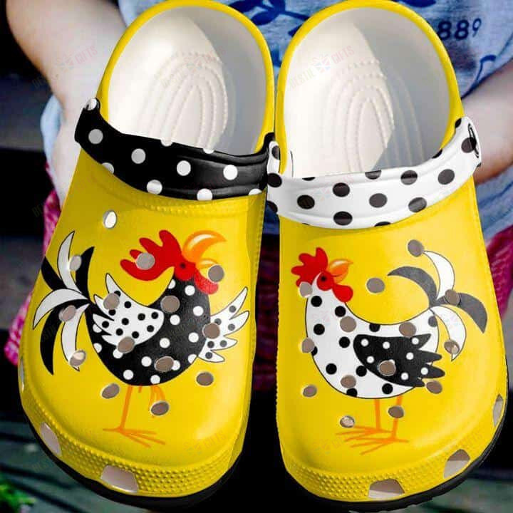 Chicken Crocs Classic Clogs Shoes