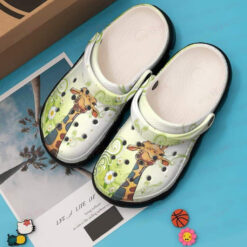 Girrafe Crocs Classic Clogs Shoes