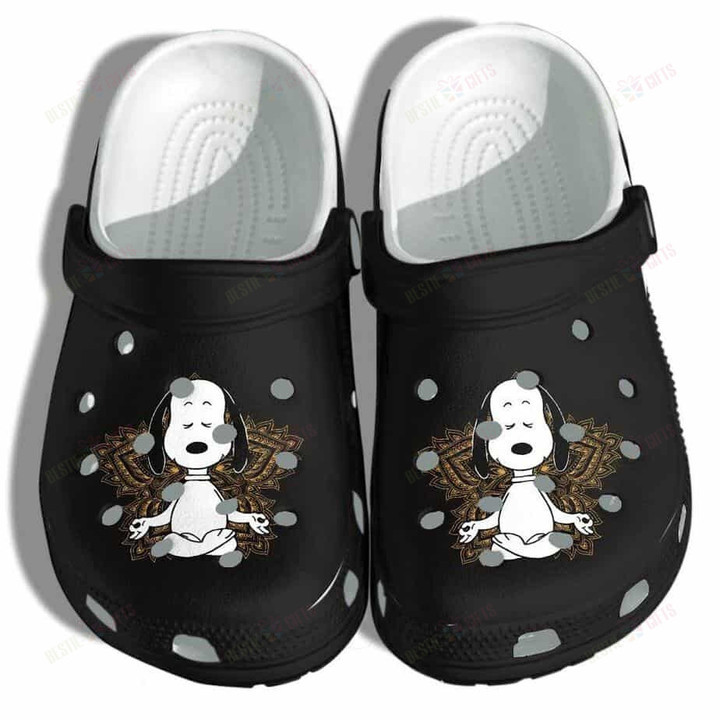 Peace Dog Yoga Funny Crocs Classic Clogs Shoes