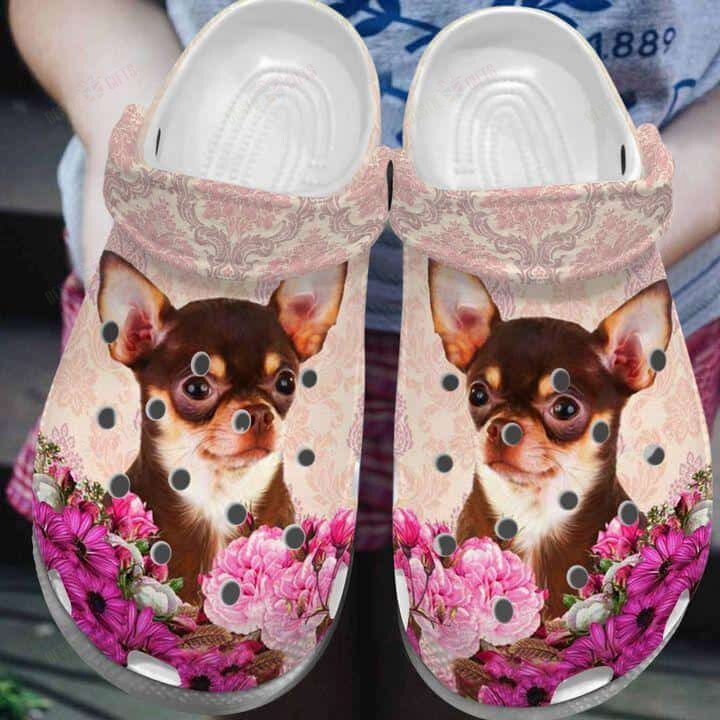 Chihuahua Crocs Classic Clogs Shoes