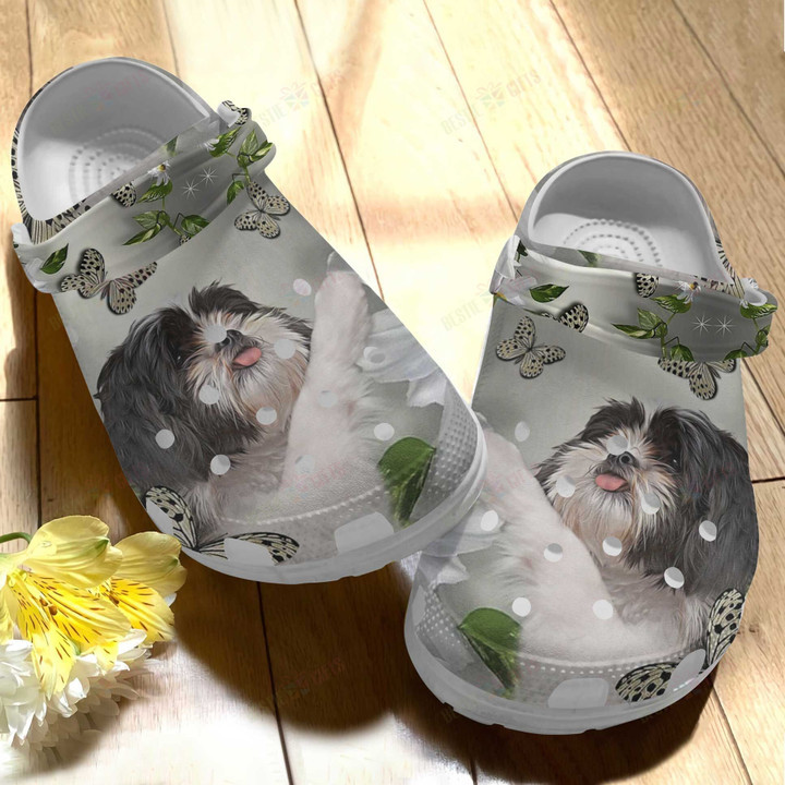 Shih Tzu Collection Crocs Classic Clogs Shoes