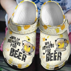 Beer Crocs Classic Clogs Shoes