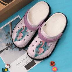 Flamingo Crocs Classic Clogs Shoes