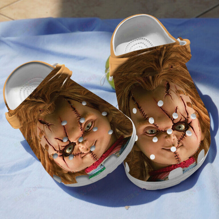 Doll Face Crocs Classic Clogs Shoes