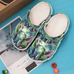 Hummingbird Crocs Classic Clogs Shoes