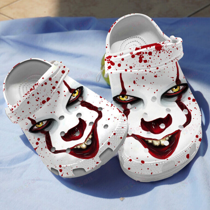 The Clown Crocs Classic Clogs Shoes