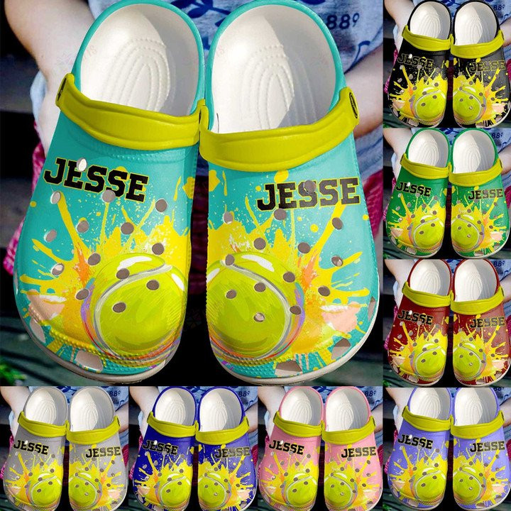 Personalized Tennis Love Crocs Classic Clogs Shoes