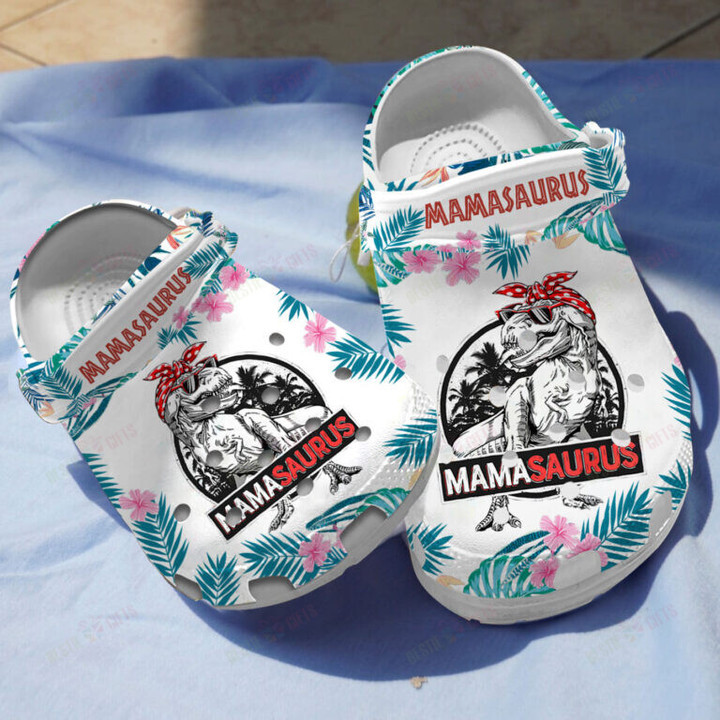 Mamasaurus T Rex Crocs Classic Clogs Shoes