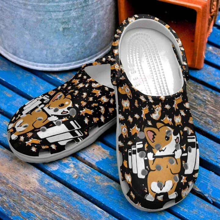 Corgi Crocs Classic Clogs Shoes