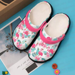 Flamingo Crocs Classic Clogs Shoes