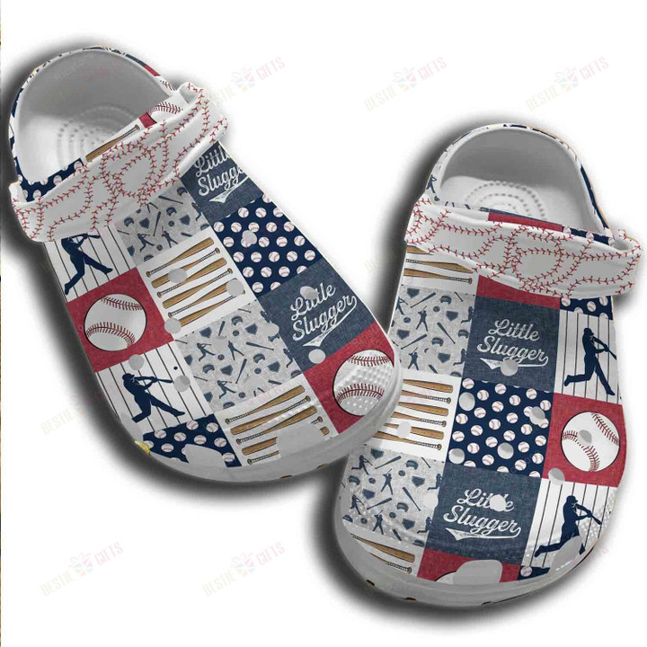 Perfect Baseball Little Slugger Crocs Classic Clogs Shoes