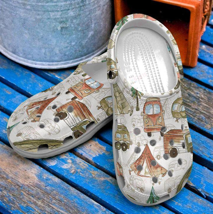 Camping Crocs Classic Clogs Shoes