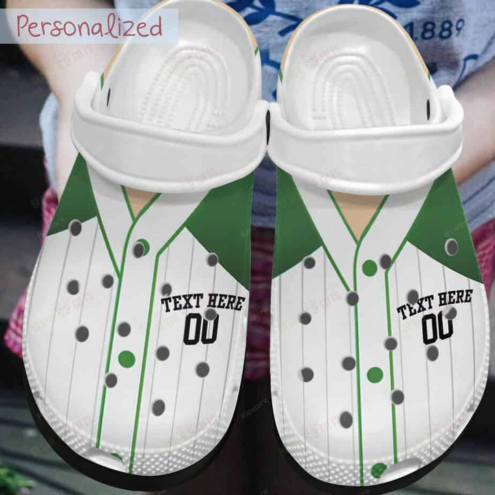 Personalized Funny Shirt Baseball Crocs Classic Clogs Shoes