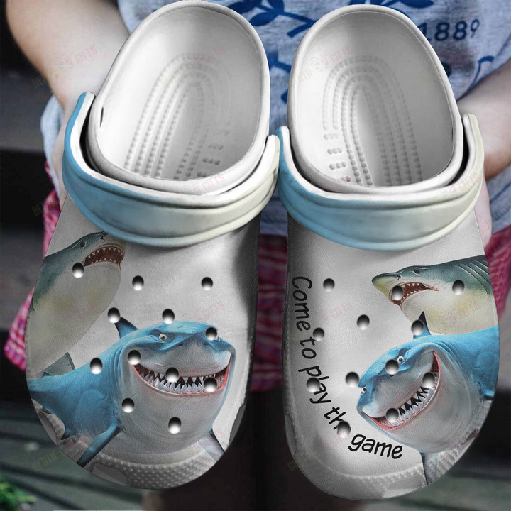 Cute Shark Crocs Classic Clogs Shoes