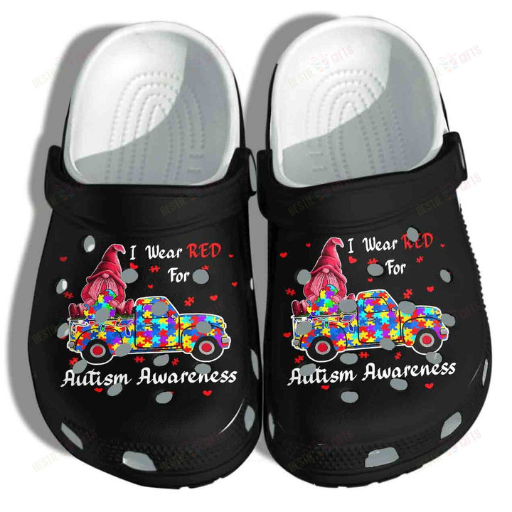 Puzzle Car Gonime Autism Awareness Crocs Classic Clogs Shoes