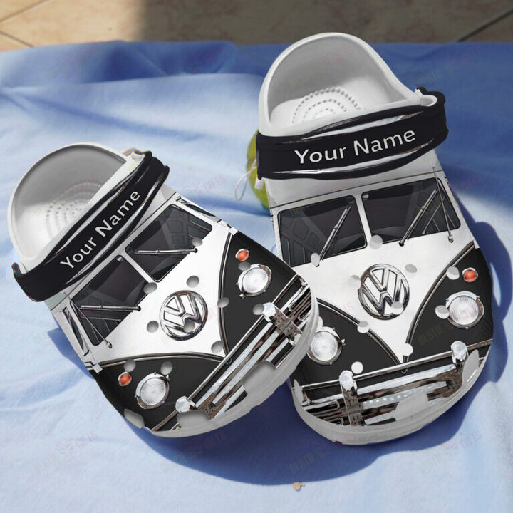 Personalized VW Campervan Crocs Classic Clogs Shoes