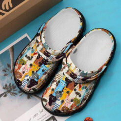 Cat Crocs Classic Clogs Shoes