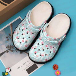 Flamingo Crocs Classic Clogs Shoes