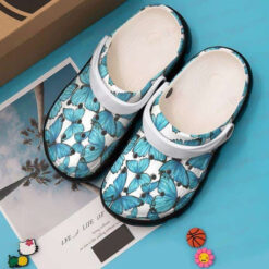 Butterfly Crocs Classic Clogs Shoes