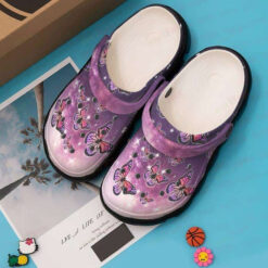 Butterfly Crocs Classic Clogs Shoes