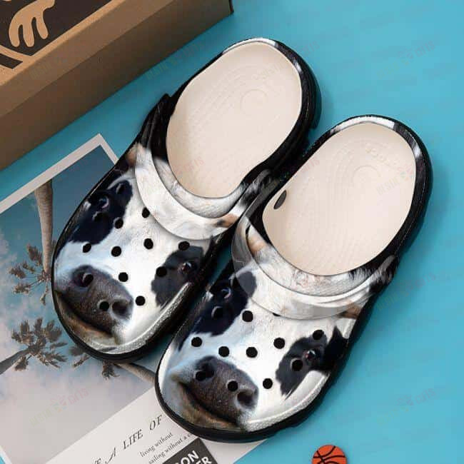 Cow Crocs Classic Clogs Shoes