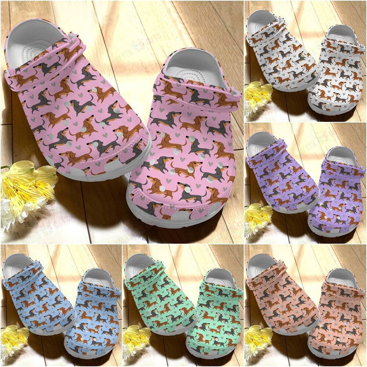 Lovely Dachshunds Crocs Classic Clogs Shoes