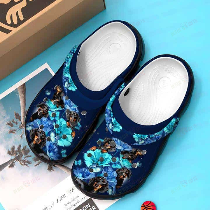 Dachshund Crocs Classic Clogs Shoes