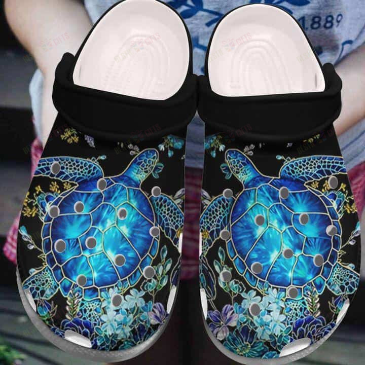 Sea Turtle Crocs Classic Clogs Shoes