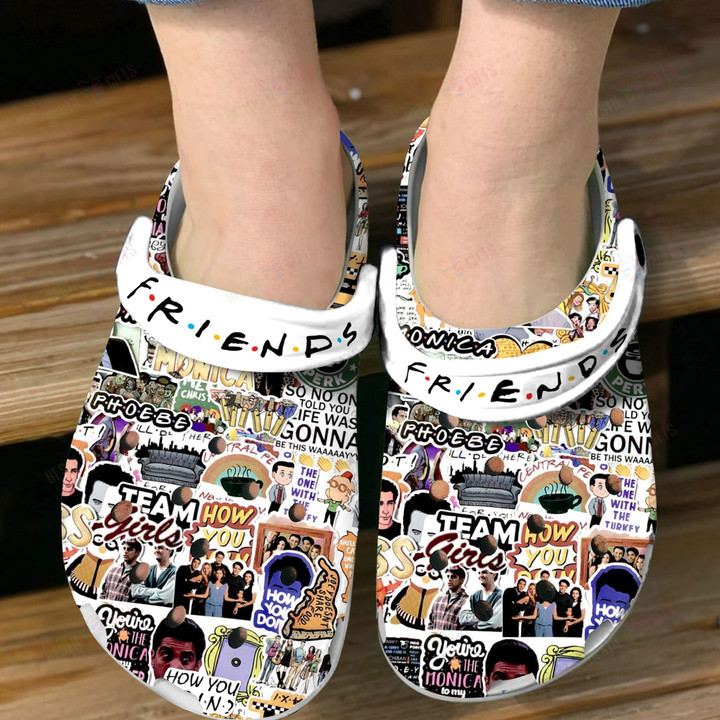 Friends TV Series Crocs Classic Clogs Shoes