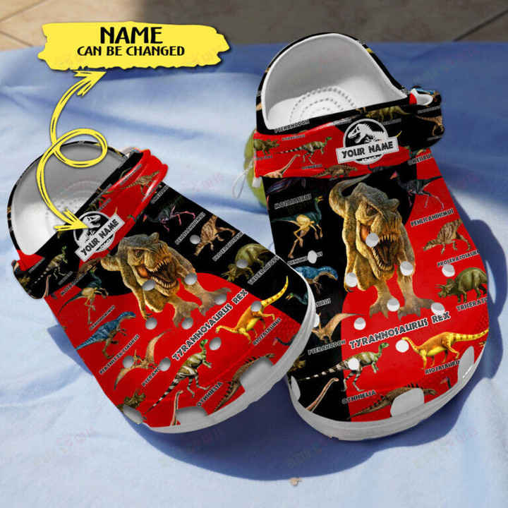 Personalized Dinosaurs Collection Crocs Classic Clogs Shoes