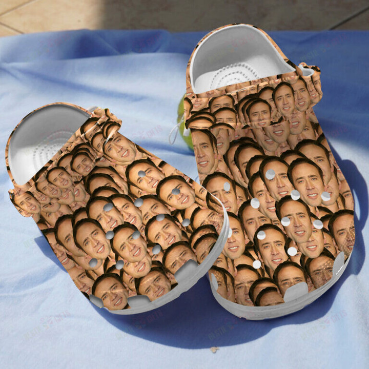 Amazing Nicolas Cage Crocs Classic Clogs Shoes