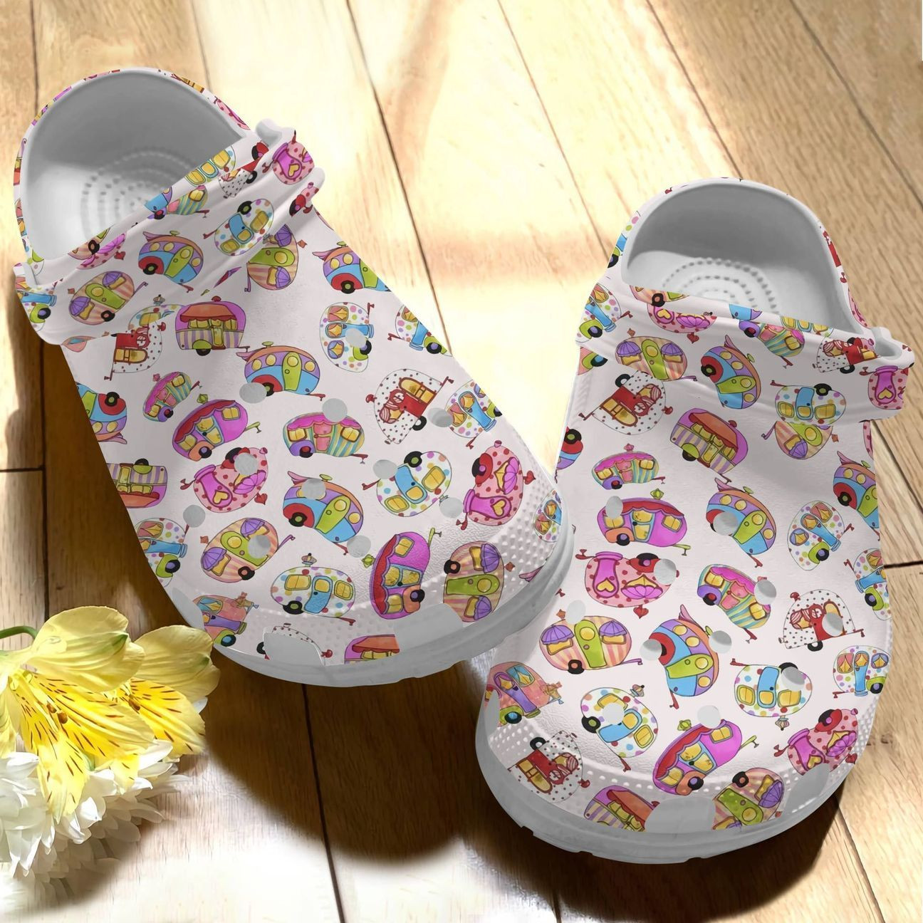 Camping Personalize Clog Custom Crocs Fashionstyle Comfortable For Women Men Kid Print 3D Colorful Tents
