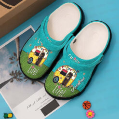 Camping Personalized Clog Custom Crocs Comfortablefashion Style Comfortable For Women Men Kid Print 3D Enjoy Life