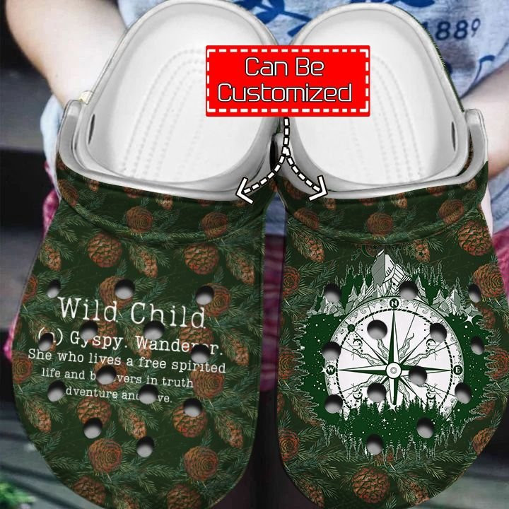 Camping Crocs Wild Child Clog Shoes