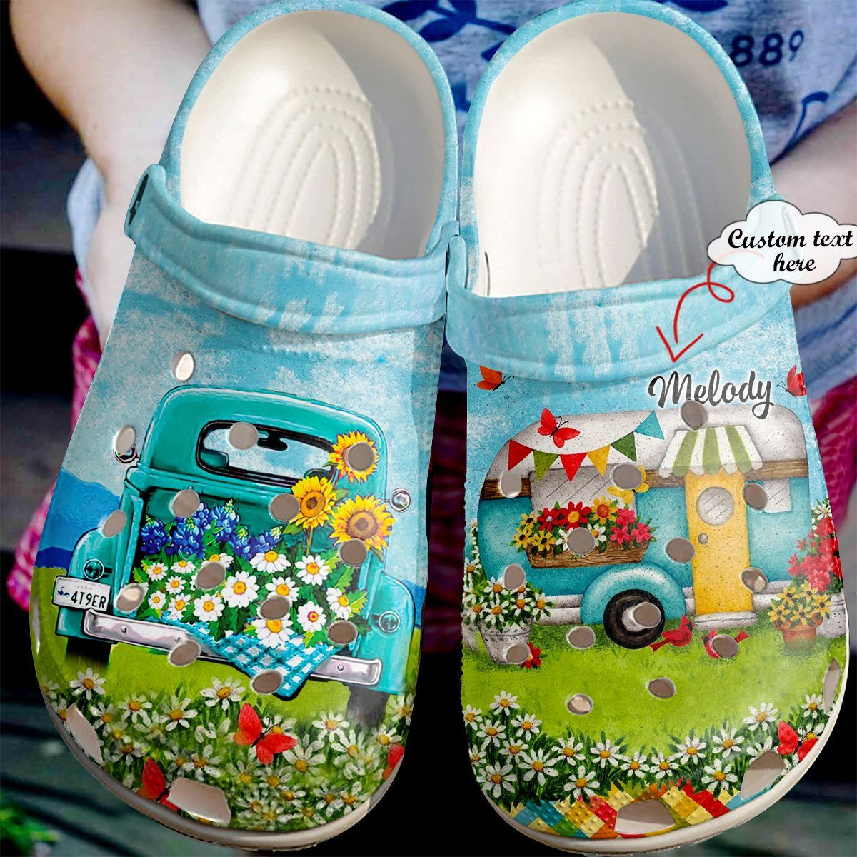 Camping Personalized Clog Custom Crocs Comfortablefashion Style Comfortable For Women Men Kid Print 3D Happy Campers