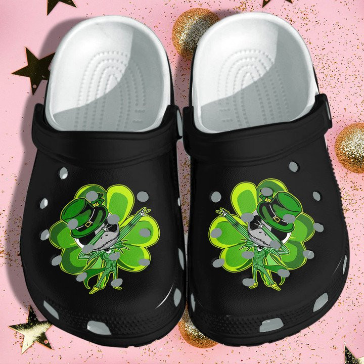 Shamrock Jack St Patricks Day Clogs Shoes Crocs