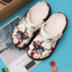 Pig Personalized Clog Custom Crocs Comfortablefashion Style Comfortable For Women Men Kid Print 3D Pig And Flowers