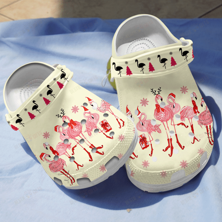 Family of Flamingo Shoes Crocs Clogs