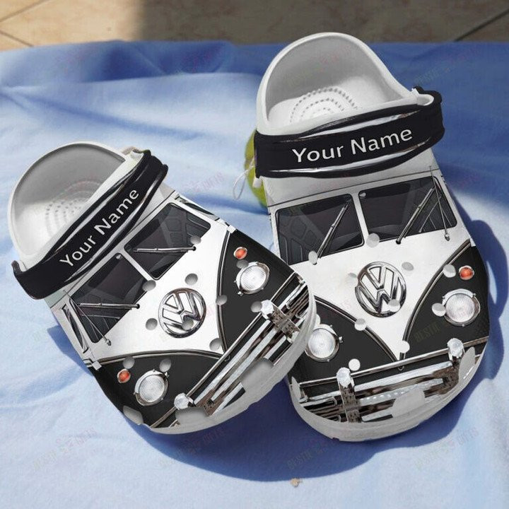 VW Campervan Personalized Shoes Crocs Clogs