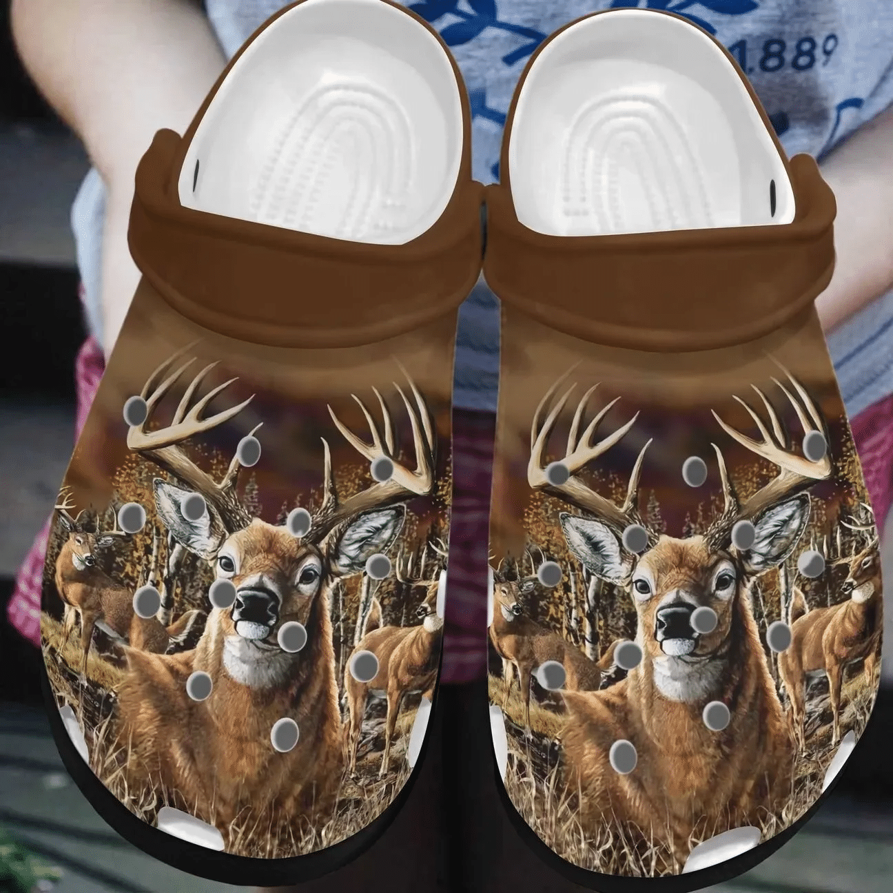 Hunting Personalized Clog Custom Crocs Comfortablefashion Style Comfortable For Women Men Kid Print 3D Hunting