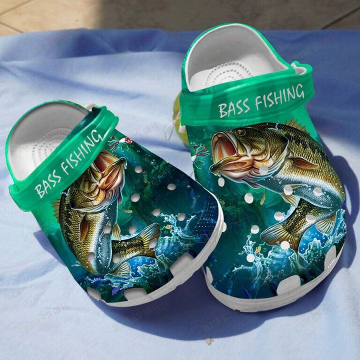 Big Bass Fishing Shoes Crocs Clogs