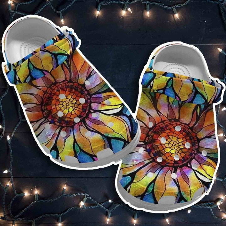 Gypsy Flower Hippie Shoes Crocbland Clogs Crocs