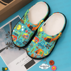 Camping Personalized Clog Custom Crocs Comfortablefashion Style Comfortable For Women Men Kid Print 3D LetS Go Camping